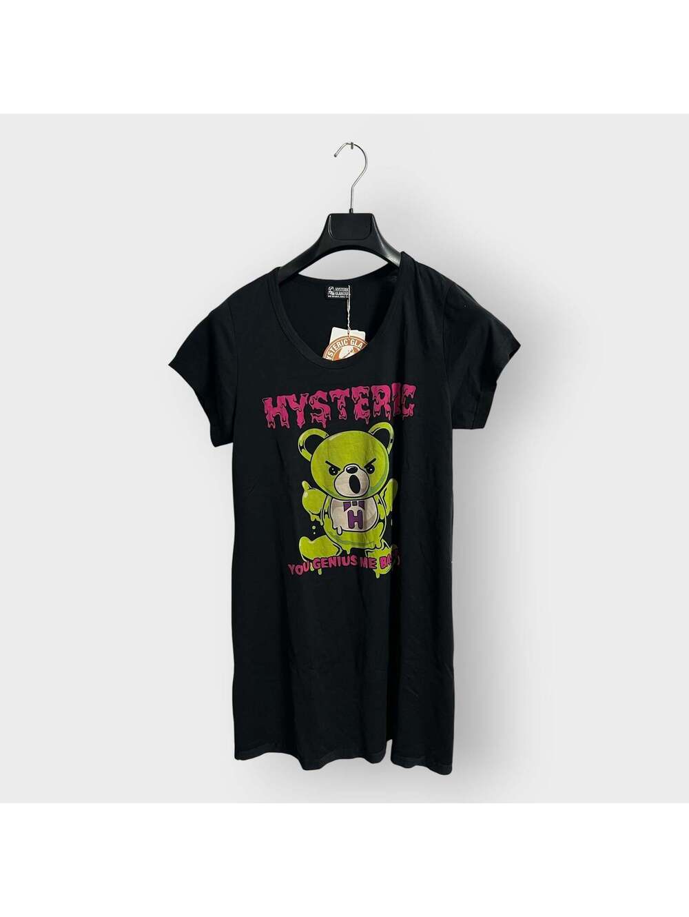 Hysteric Glamour You Genius Me Bastard Bear Graphic Dress Size XS Vintage